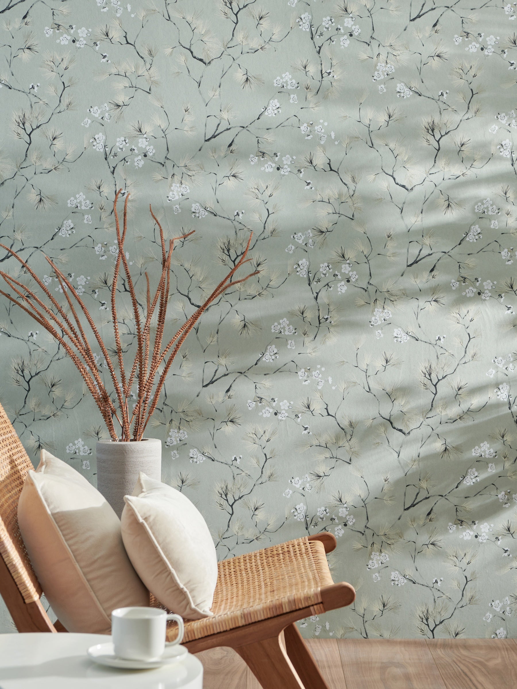 Masureel behang Haru Aurora in interieur