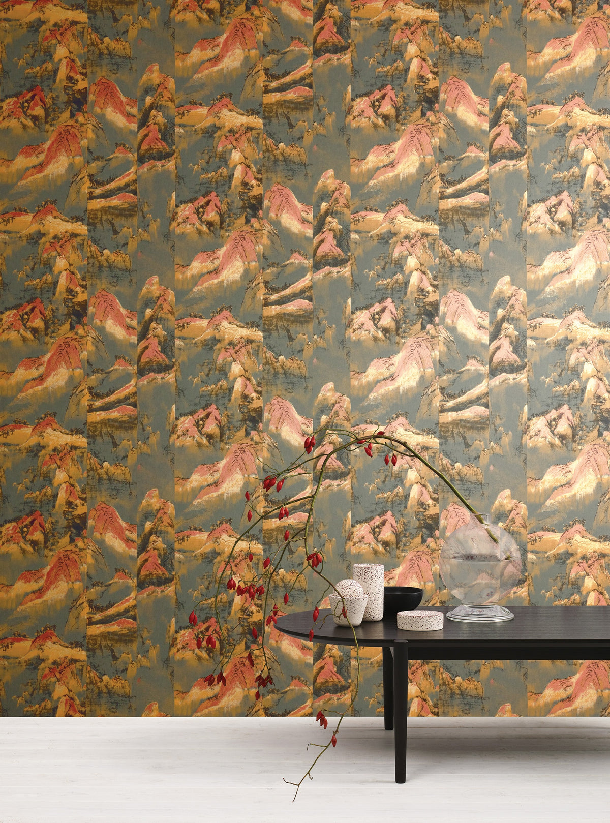 Masureel behang Akiyama Topiara in interieur