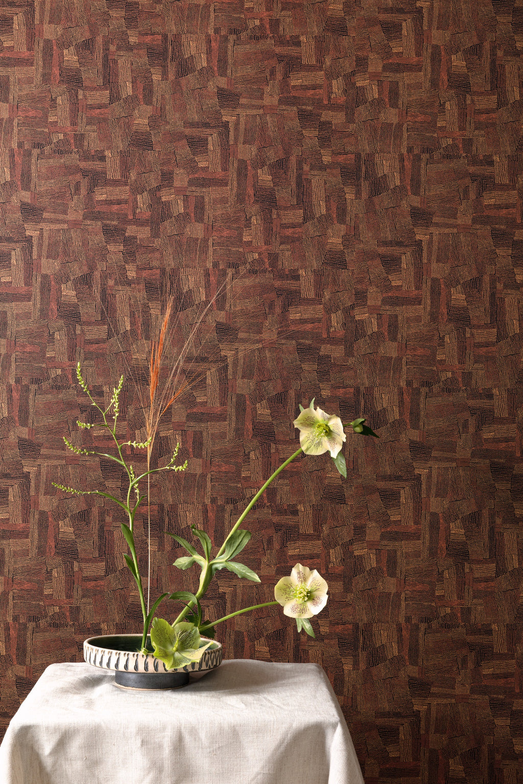Masureel behang Fujita Topiara in interieur