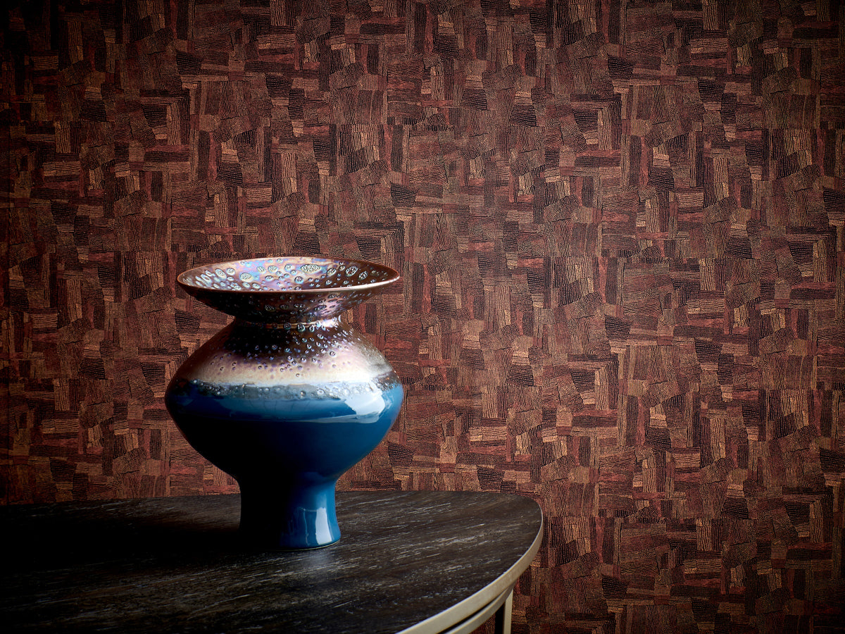 Masureel behang Fujita Topiara in interieur