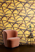 Masureel behang Daika Autumn in interieur