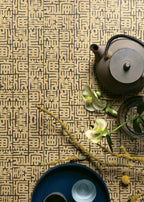 Masureel behang Hoshi Gold in interieur