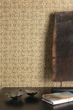 Masureel behang Hoshi Gold in interieur
