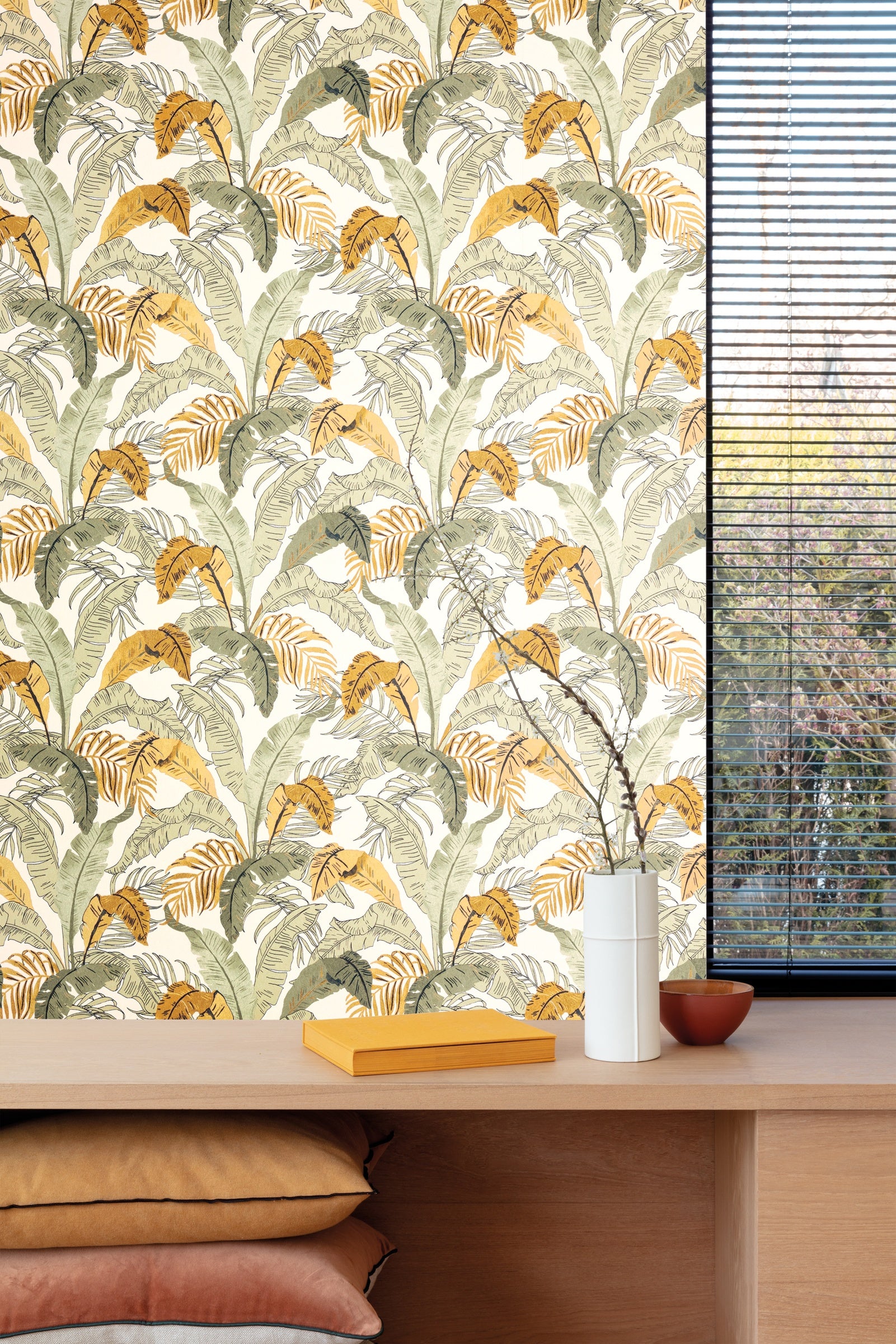 Masureel behang Botanic Topiara in interieur
