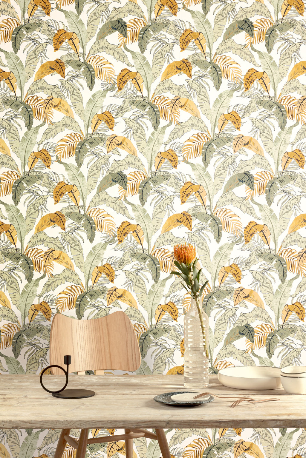 Masureel behang Botanic Topiara in interieur