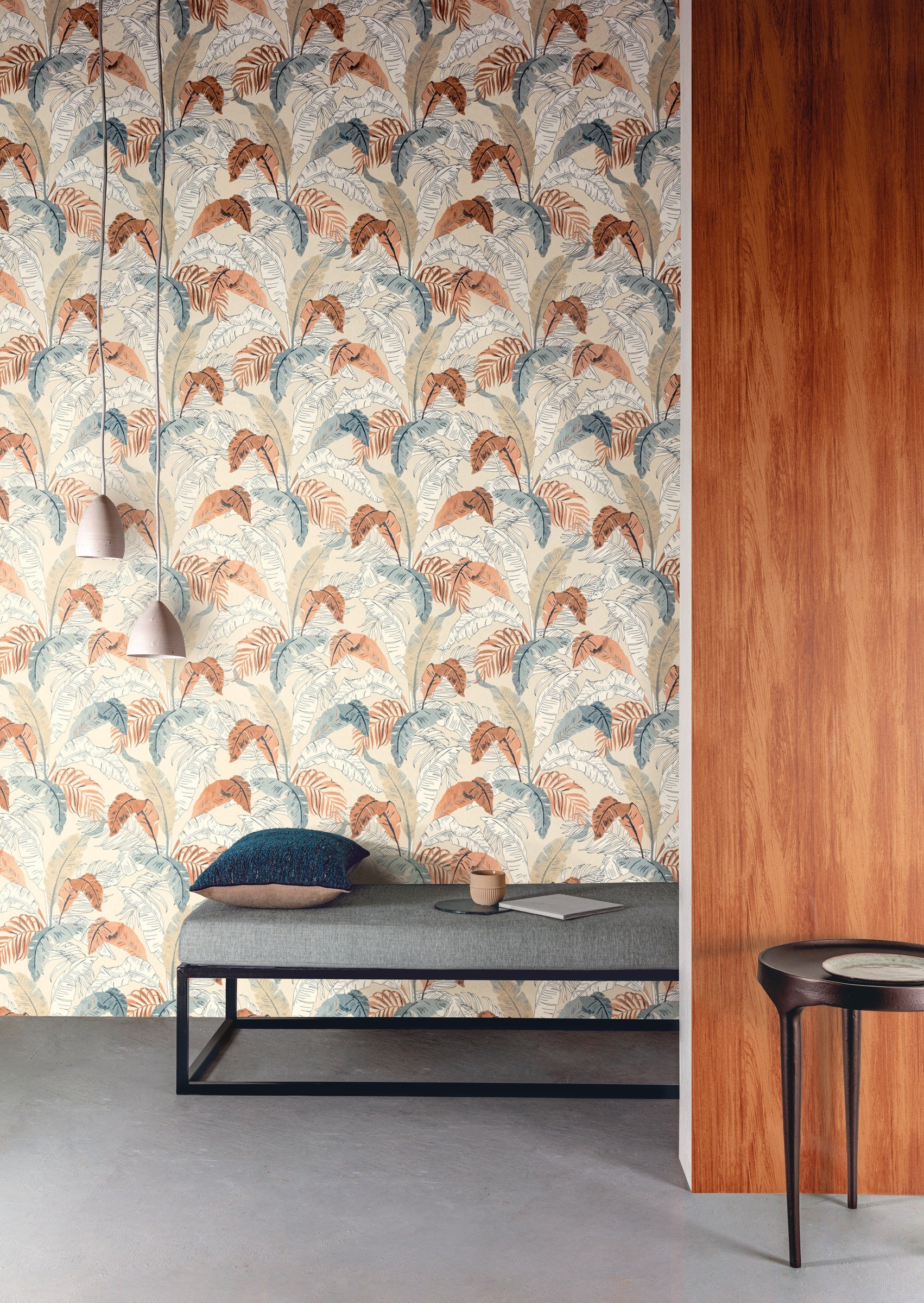 Masureel behang LOT603 Botanic in interieur