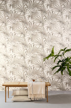 Masureel behang Palm Sand in interieur