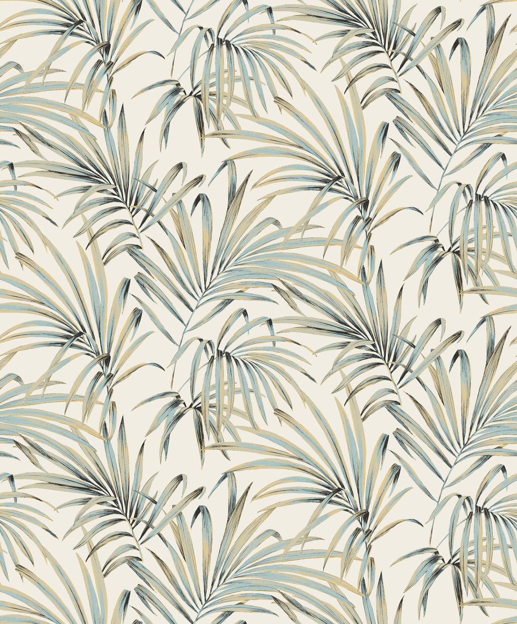 Masureel behang Palm Teal