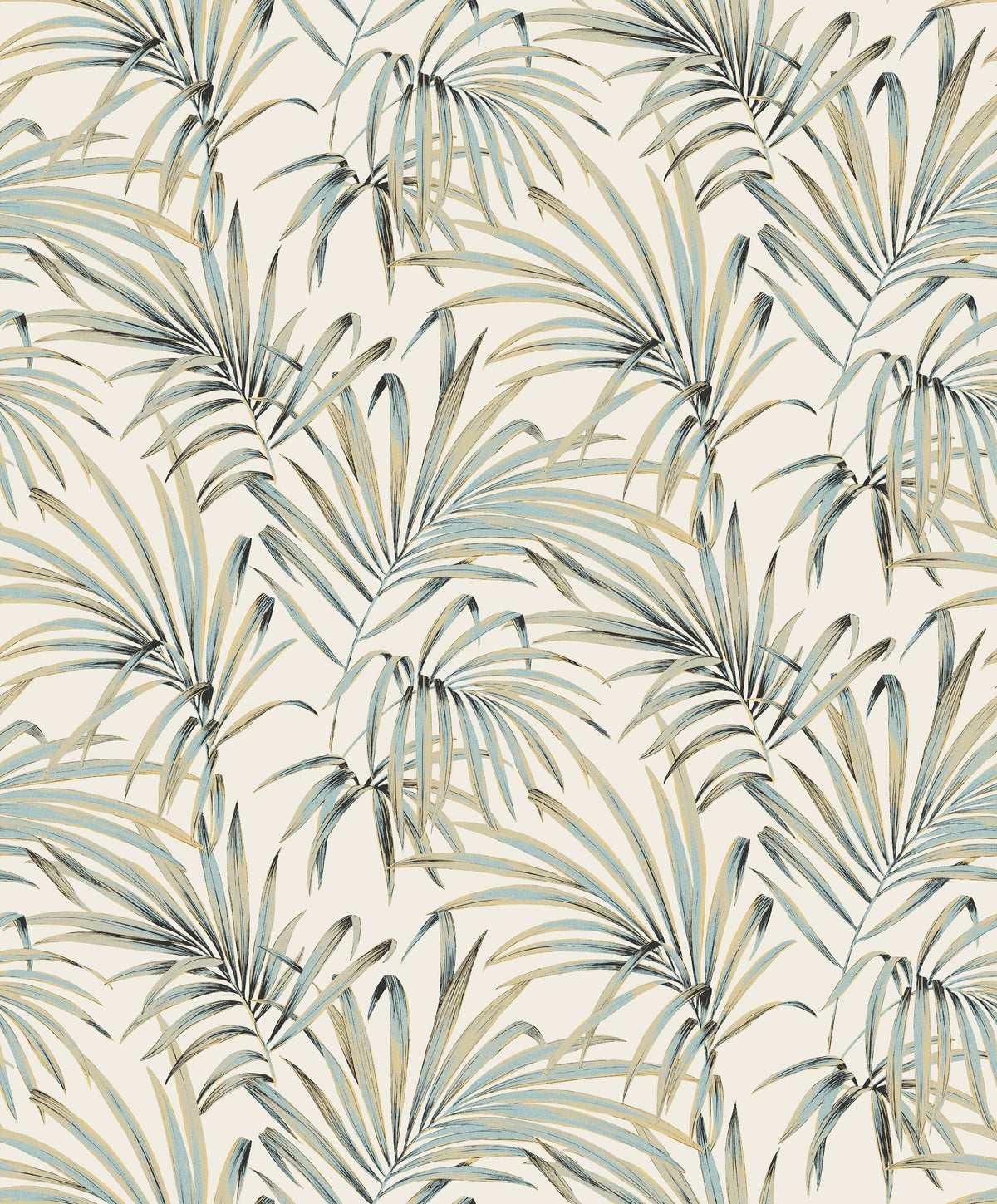 Masureel behang Palm Teal