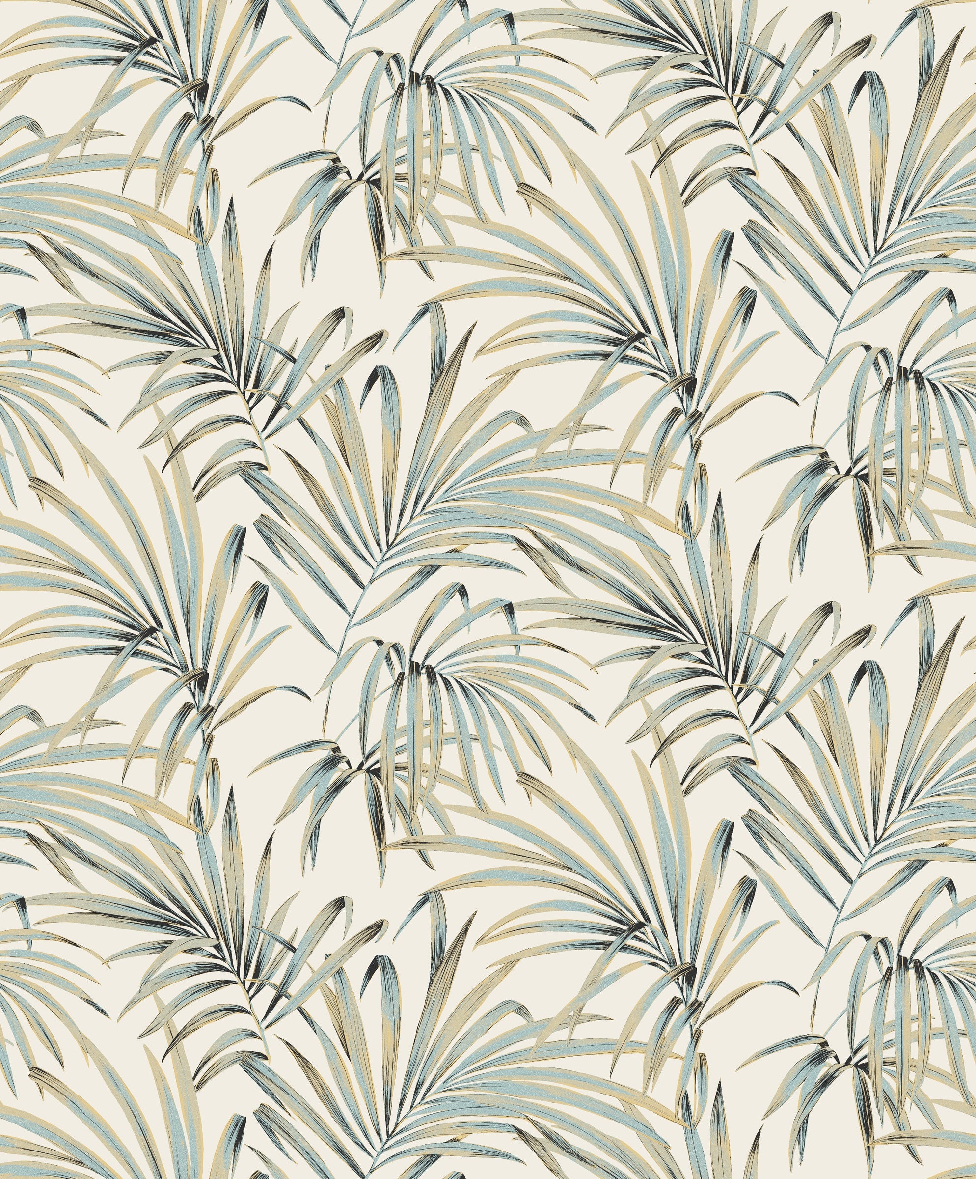 Masureel behang Palm Teal