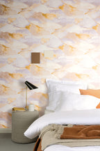 Masureel behang Cloud Pastel in interieur