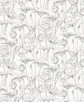 Masureel behang Lotus Black