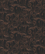 Masureel behang Lotus Copper