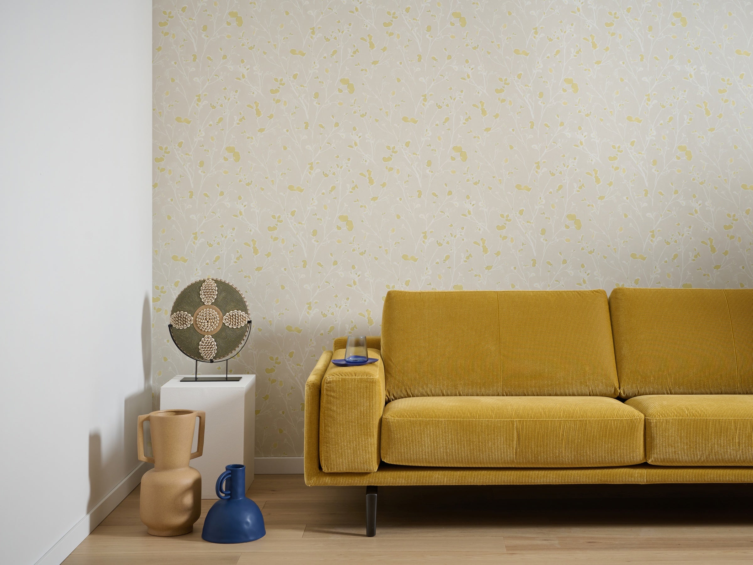 Masureel behang Alder Greenery in interieur