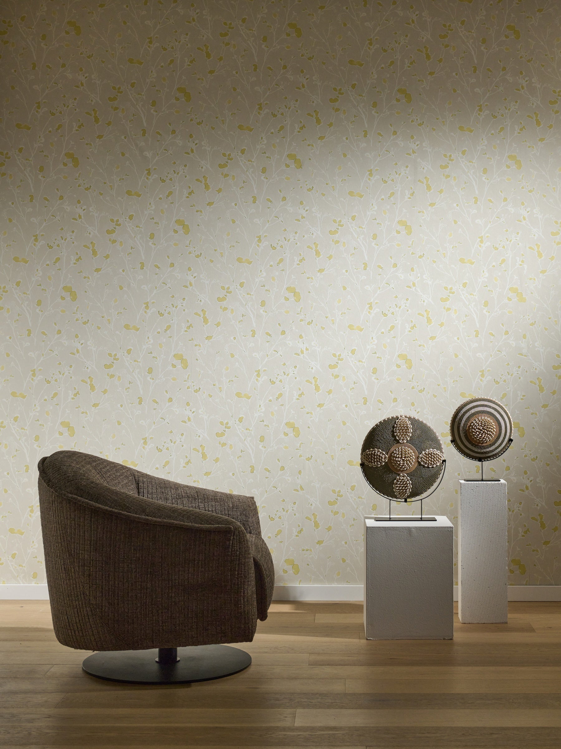Masureel behang Alder Greenery in interieur