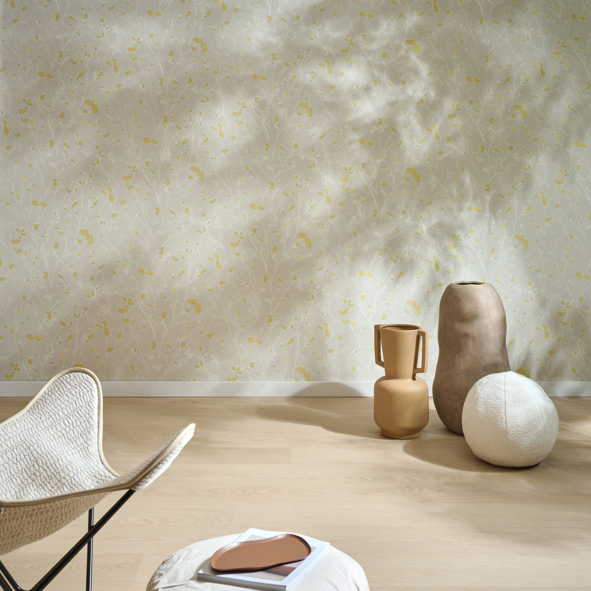 Masureel behang Alder Greenery in interieur