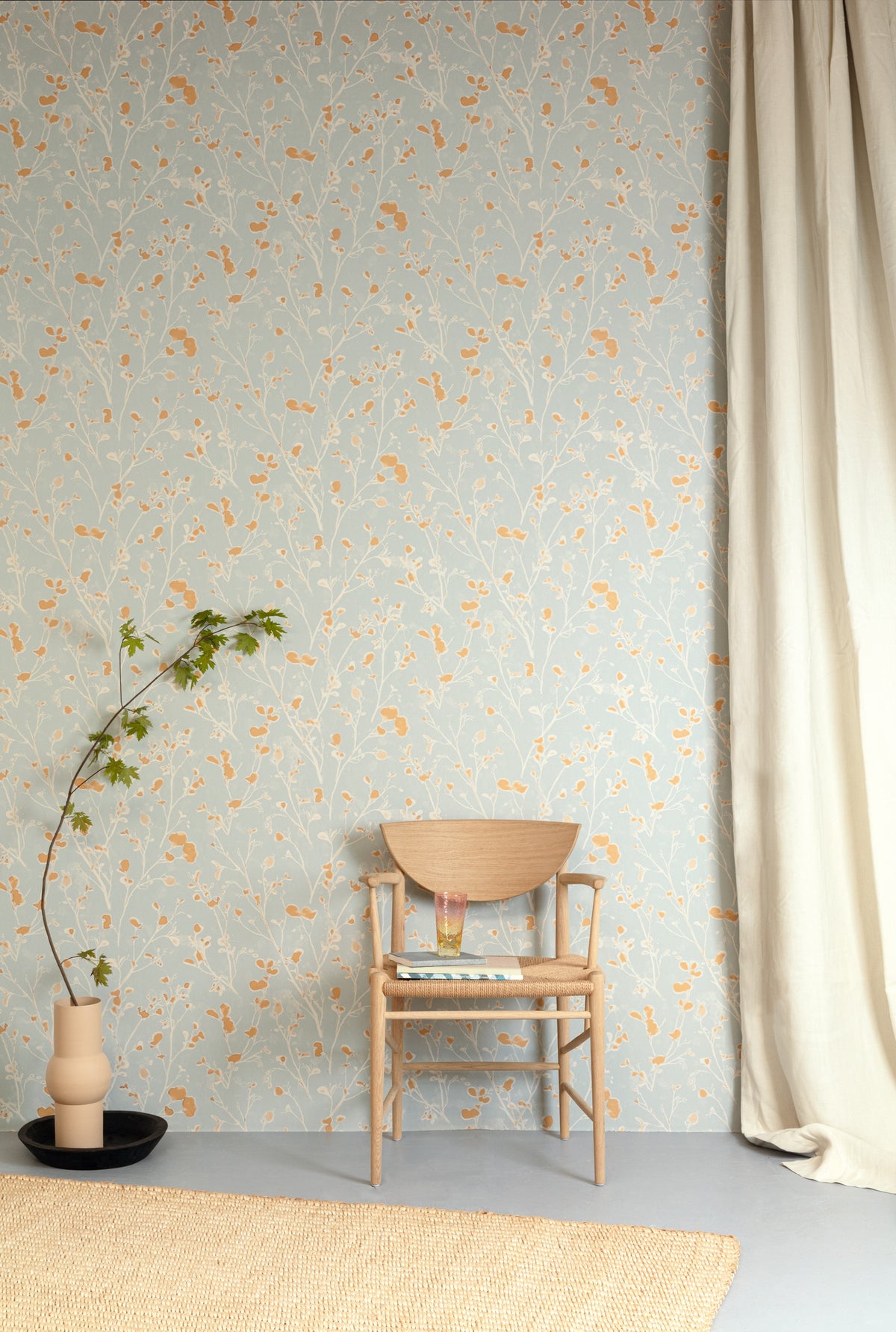 Masureel behang Alder Heaven in interieur