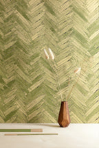 Masureel behang Essence Greenery in interieur