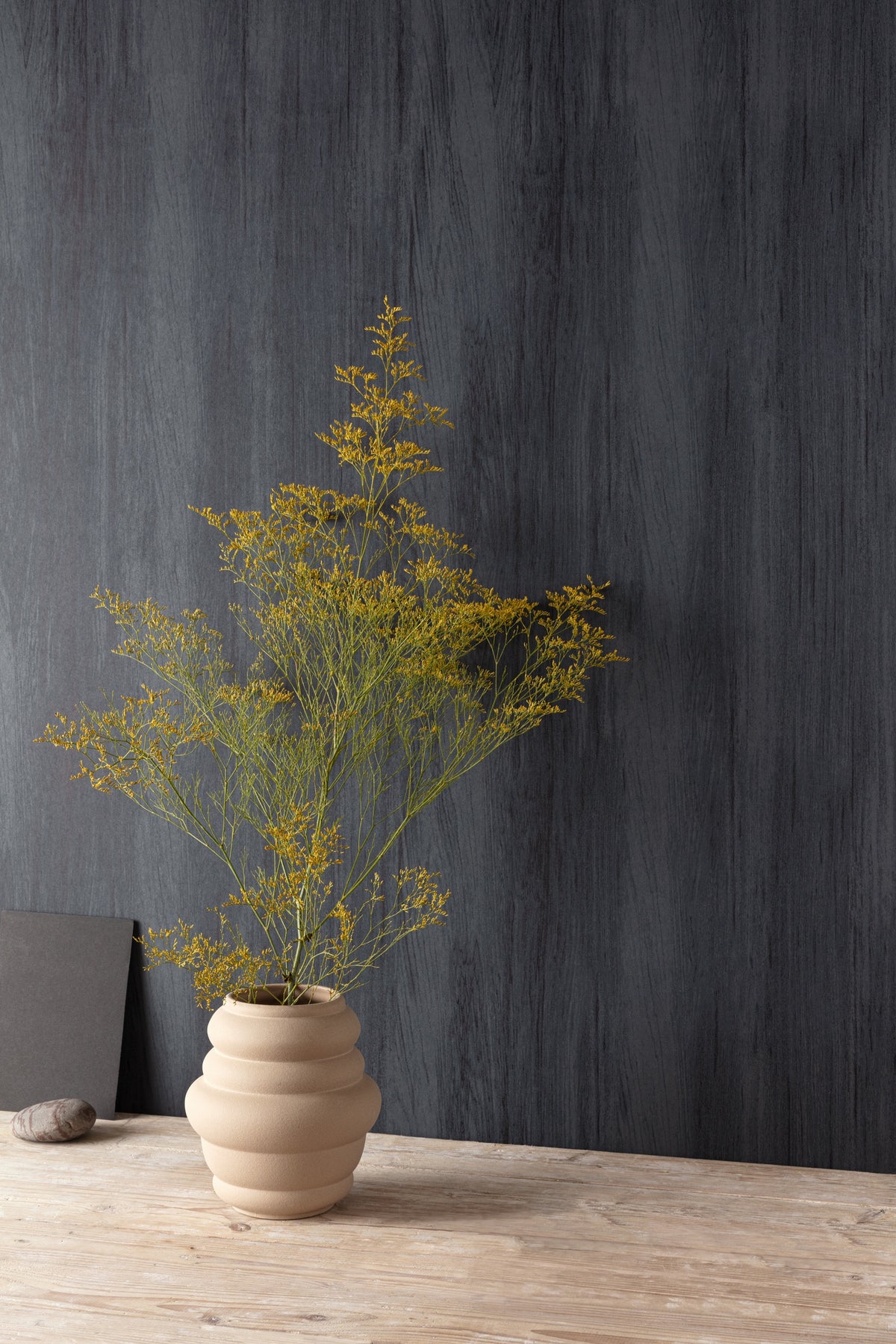 Masureel behang Wood Shadow in interieur
