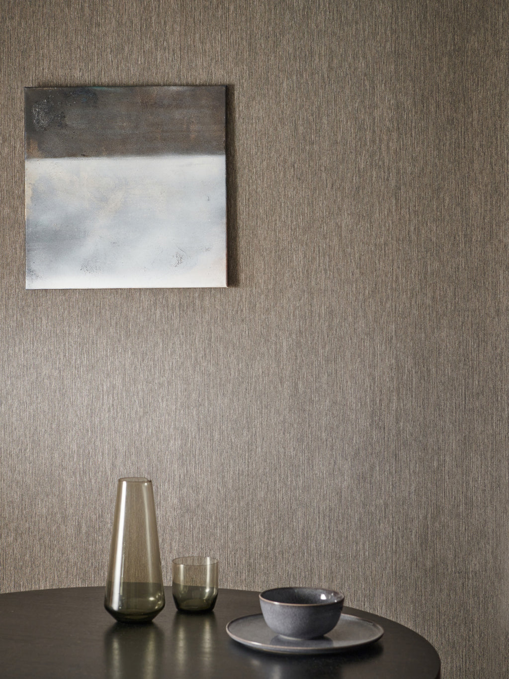 Masureel behang Barque Ash in interieur
