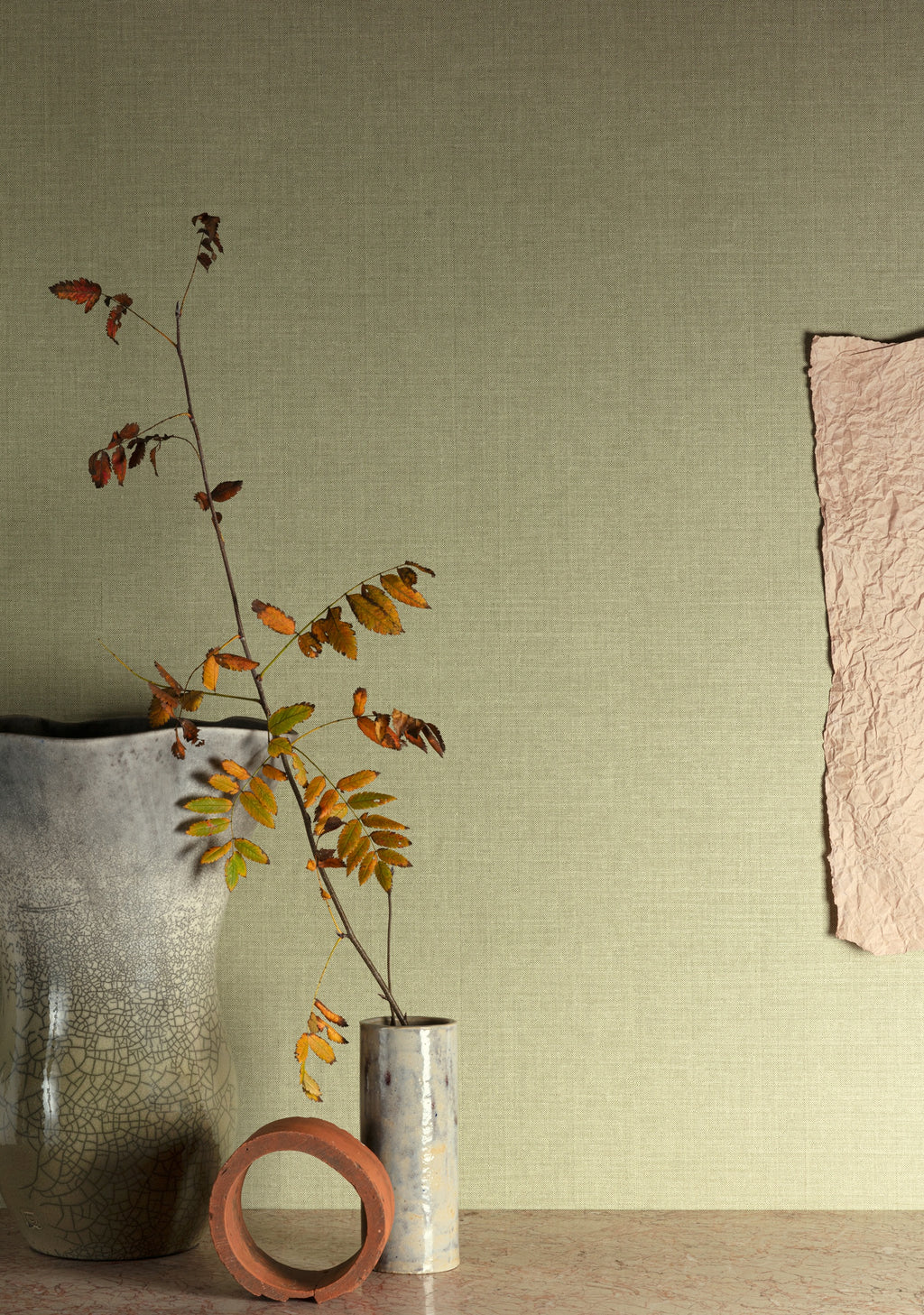 Masureel behang Orbit Farn in interieur
