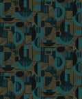 Masureel behang Nakita Teal