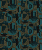 Masureel behang Nakita Teal