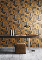Masureel behang Nakita Honey in interieur