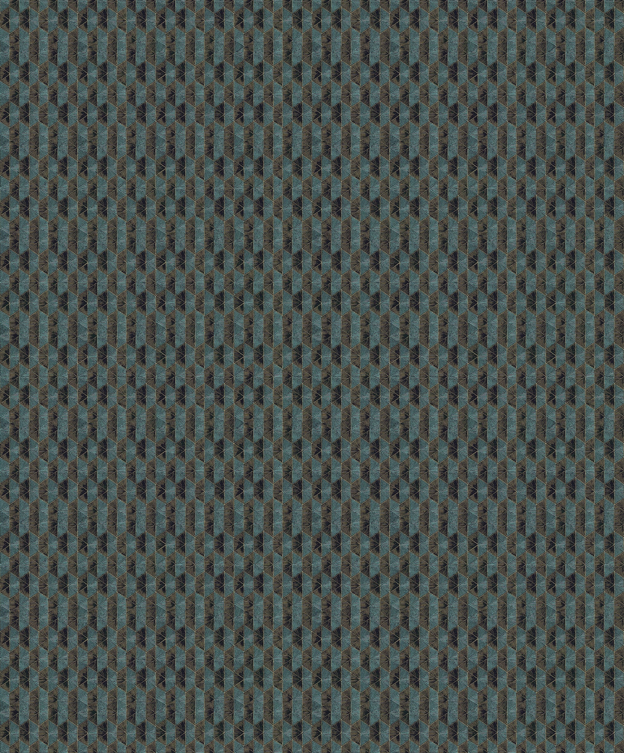 Masureel behang Vector Teal