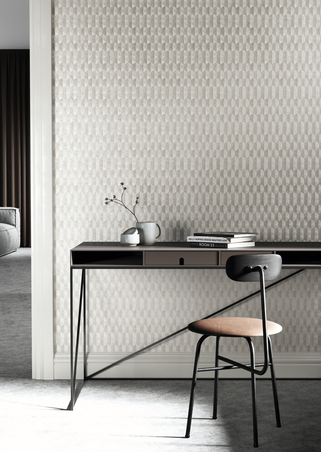 Masureel behang Vector Snow in interieur