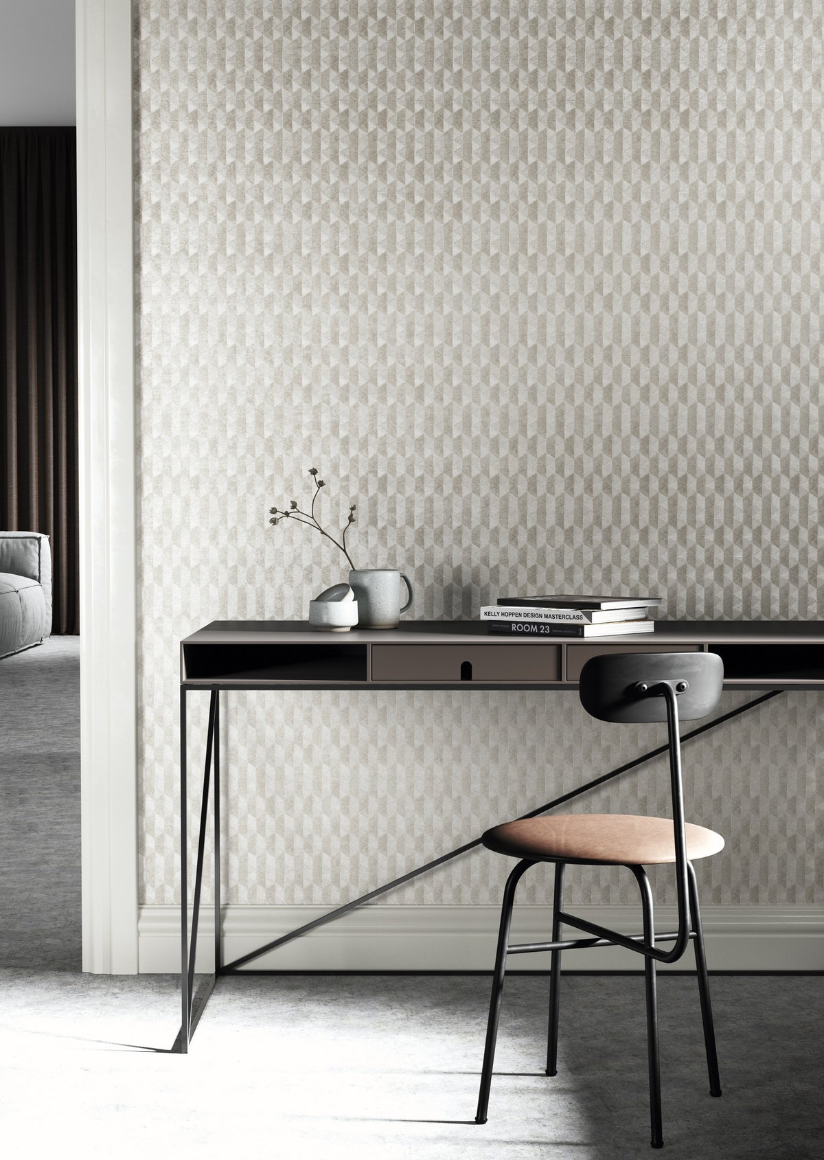 Masureel behang Vector Snow in interieur