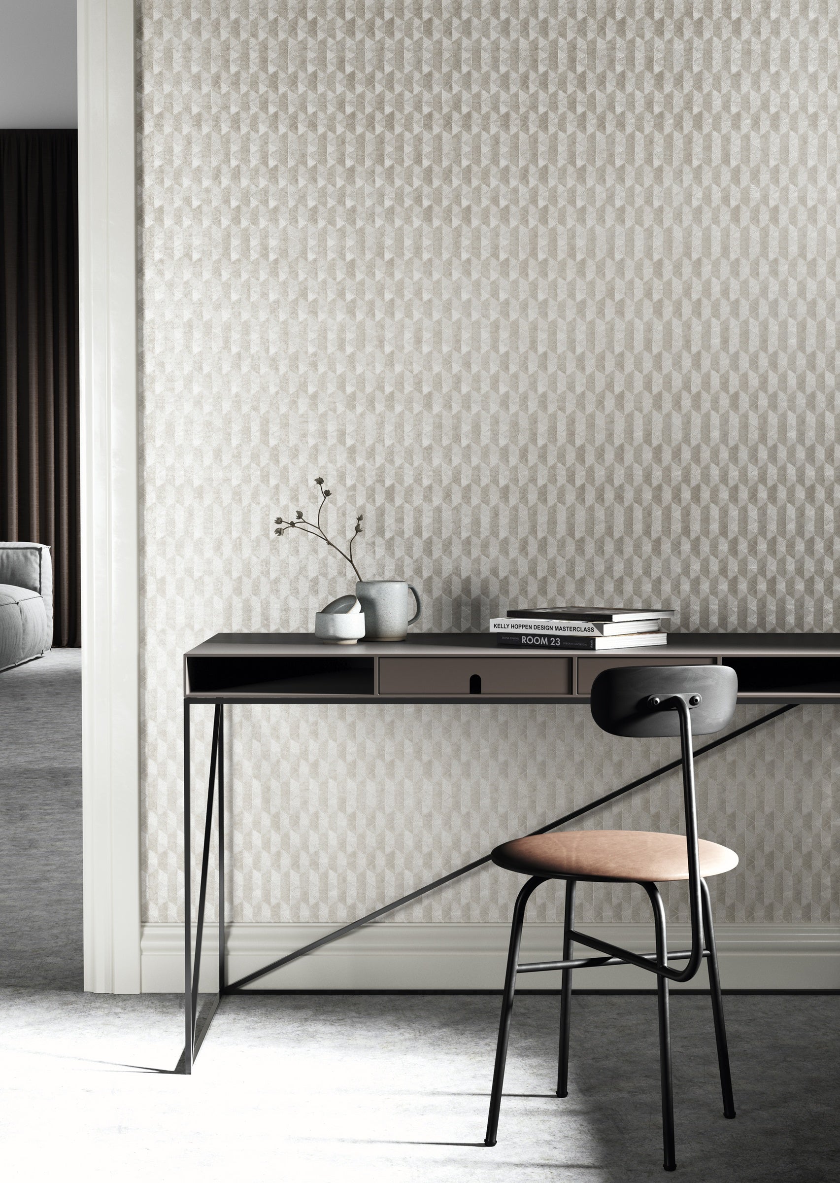 Masureel behang Vector Snow in interieur