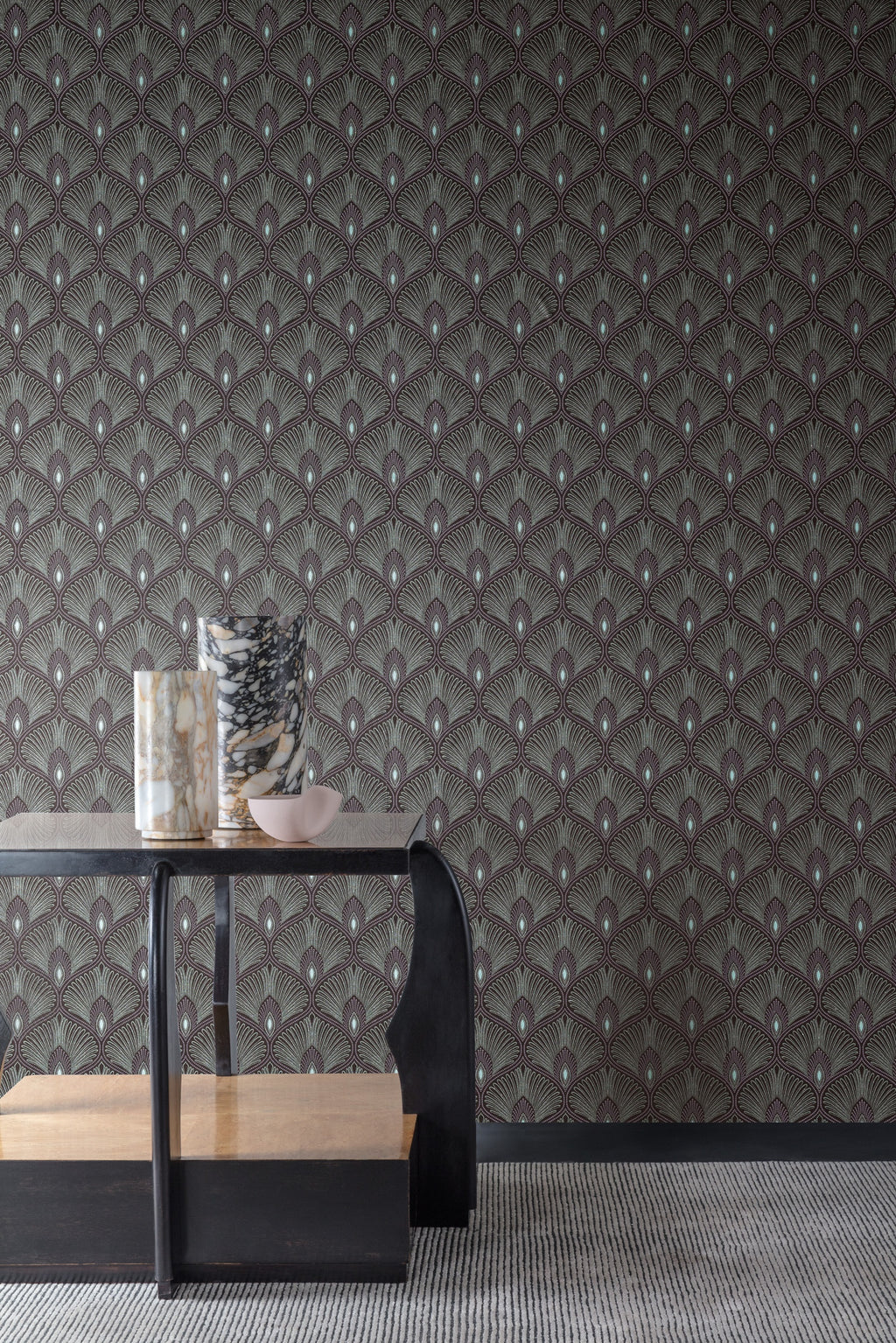 Masureel behang Diamond Neptone in interieur