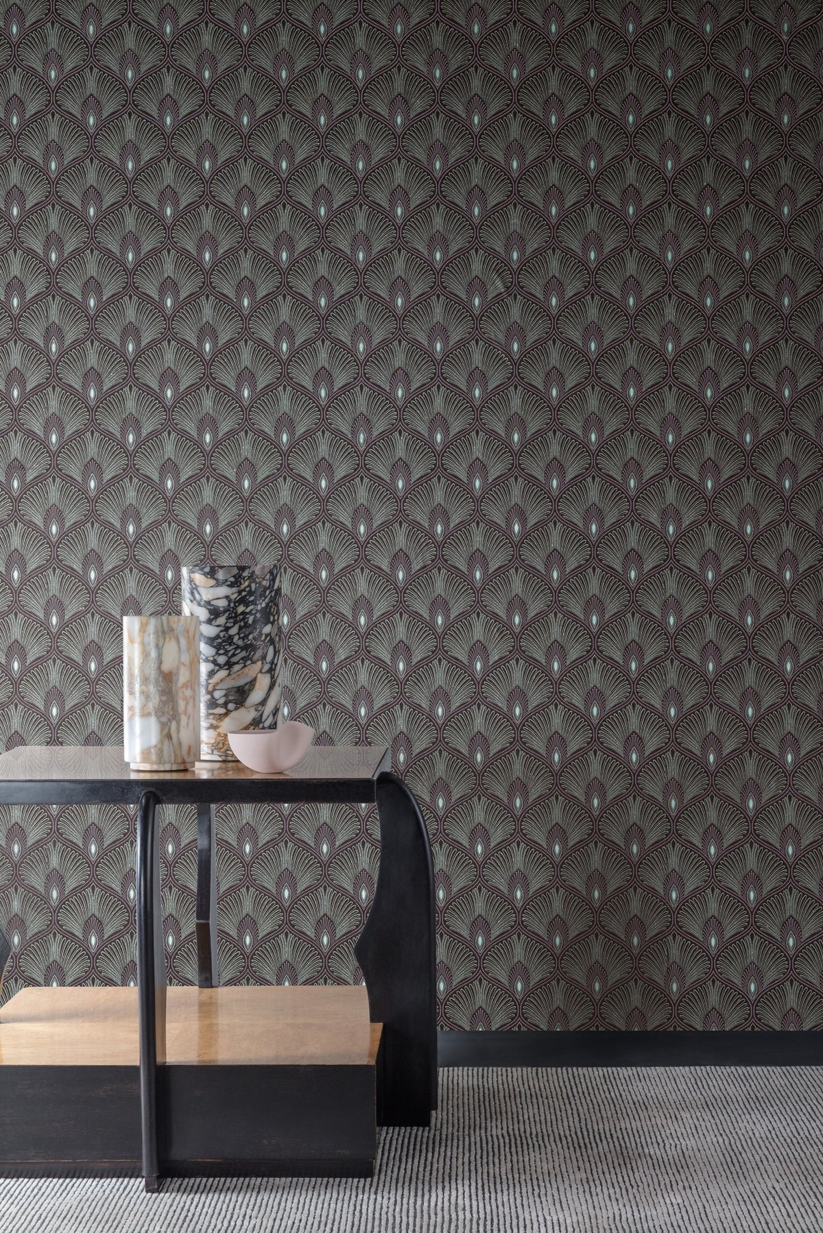 Masureel behang Diamond Neptone in interieur