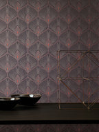 Masureel behang Diamond Sassafras in interieur