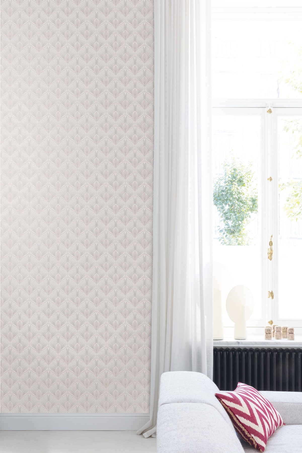 Masureel behang Diamond Cameo in interieur
