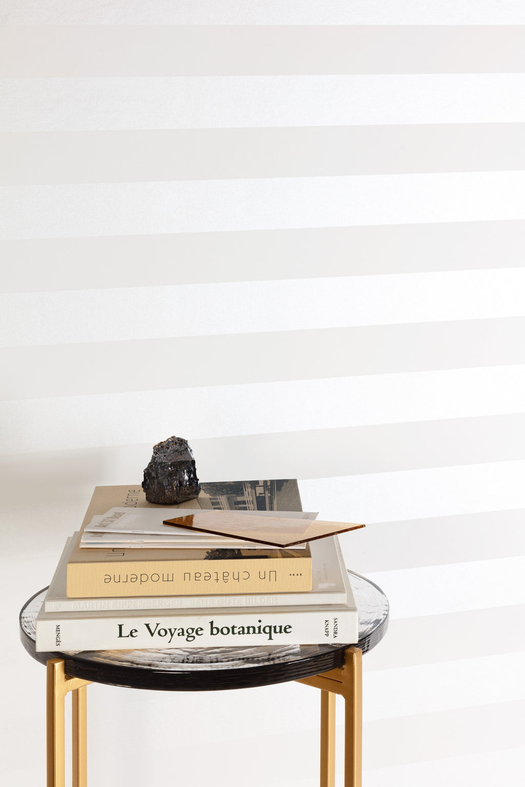 Masureel behang Cyprian White in interieur