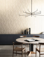 Masureel behang Barite Swan in interieur