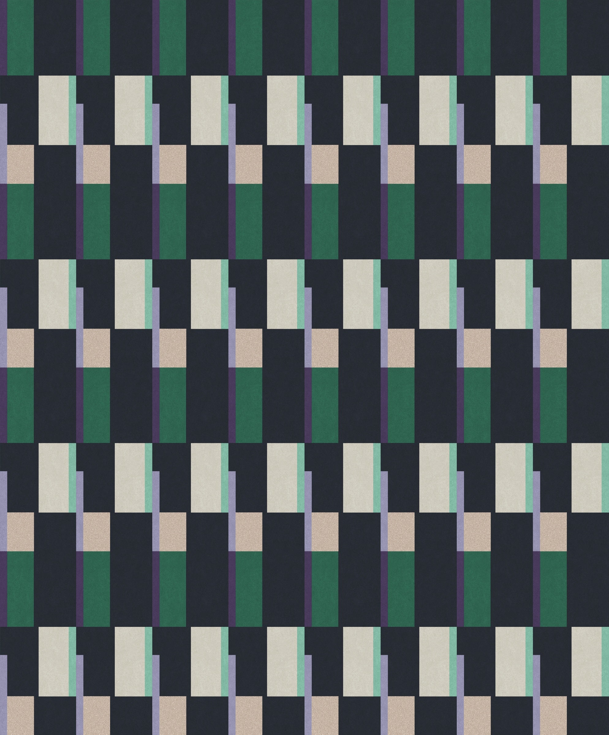 Masureel behang Prisma Teal