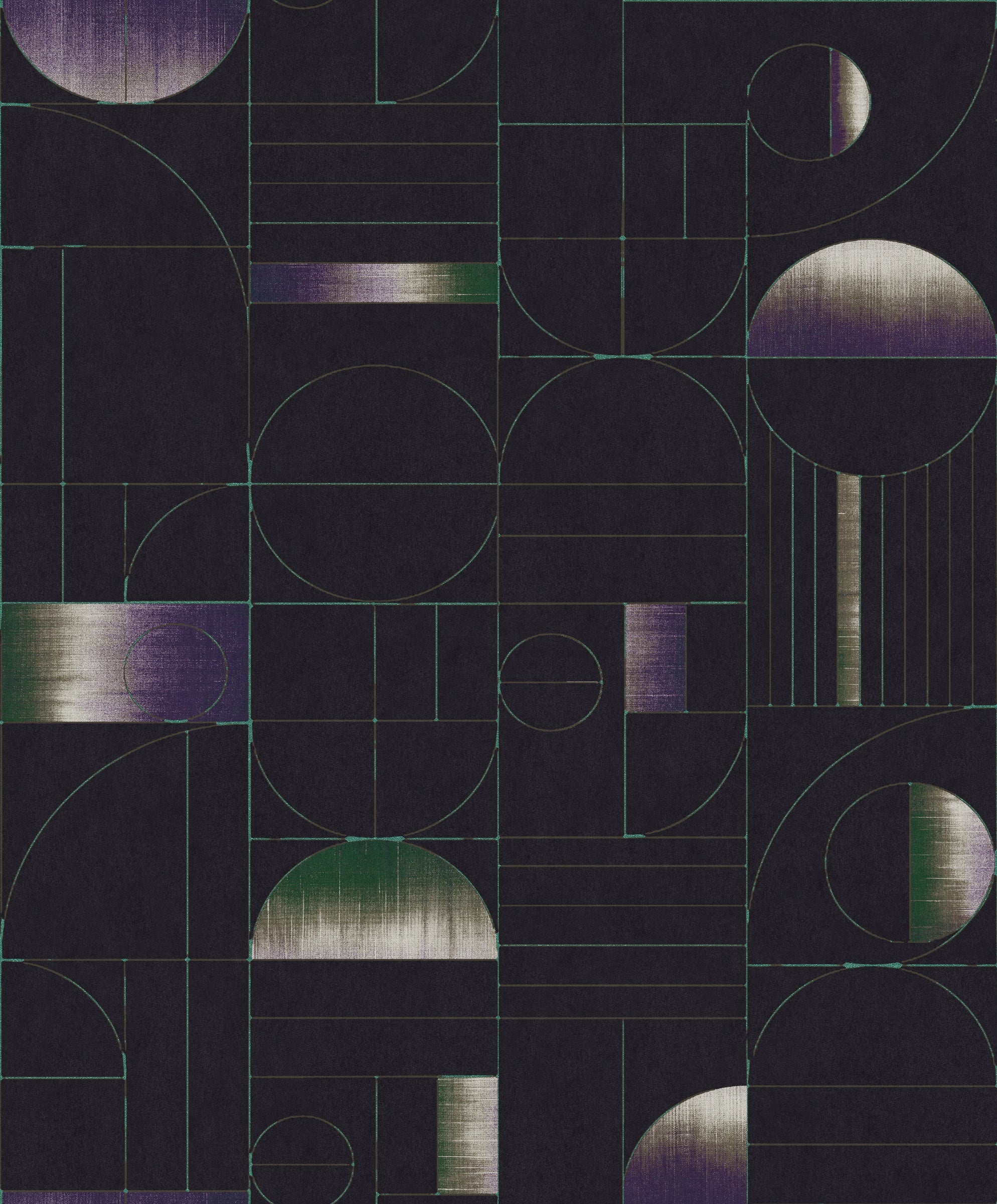 Masureel behang Eclipse Teal