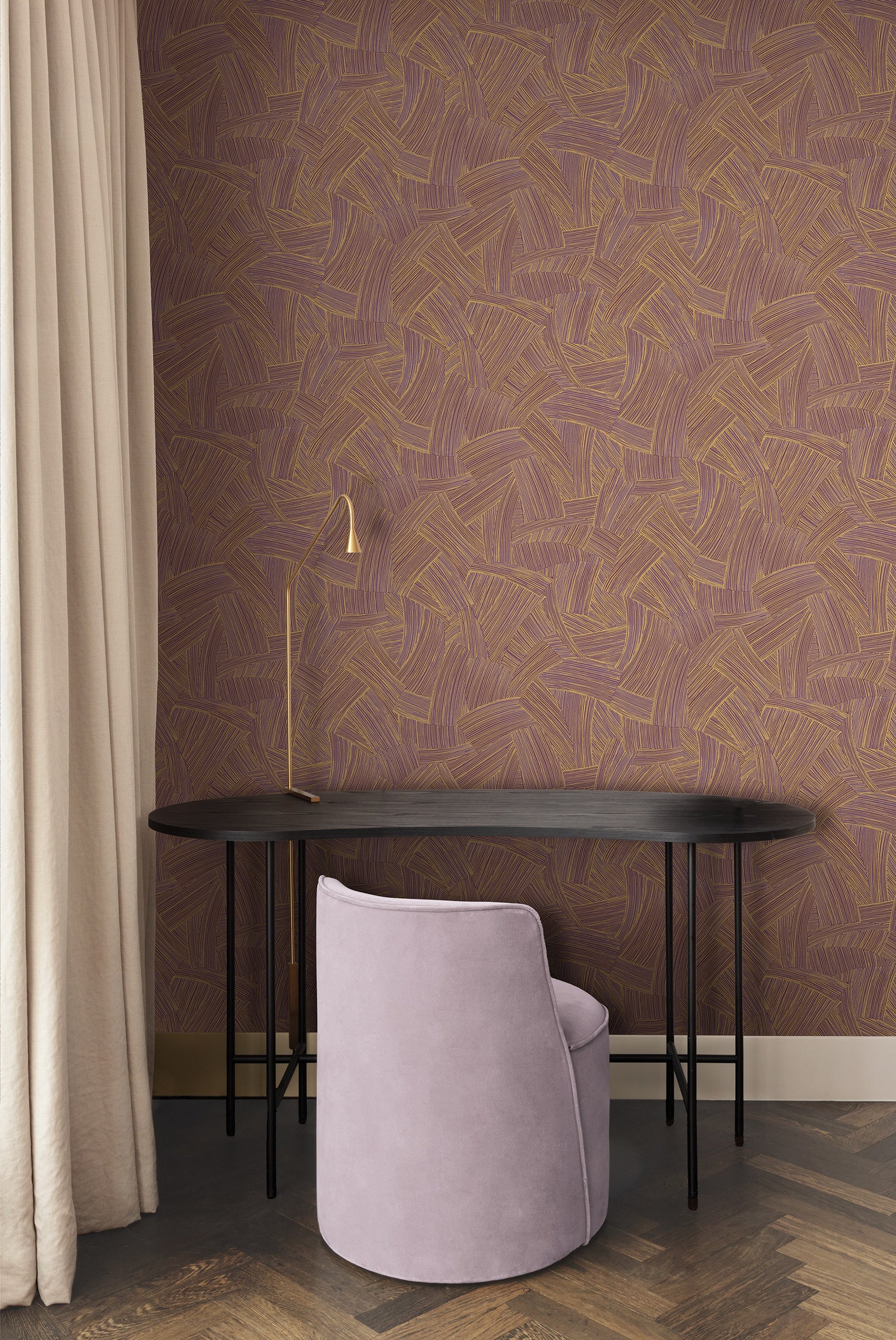 Masureel behang Motus Andorra in interieur
