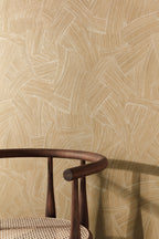 Masureel behang Motus Gold in interieur