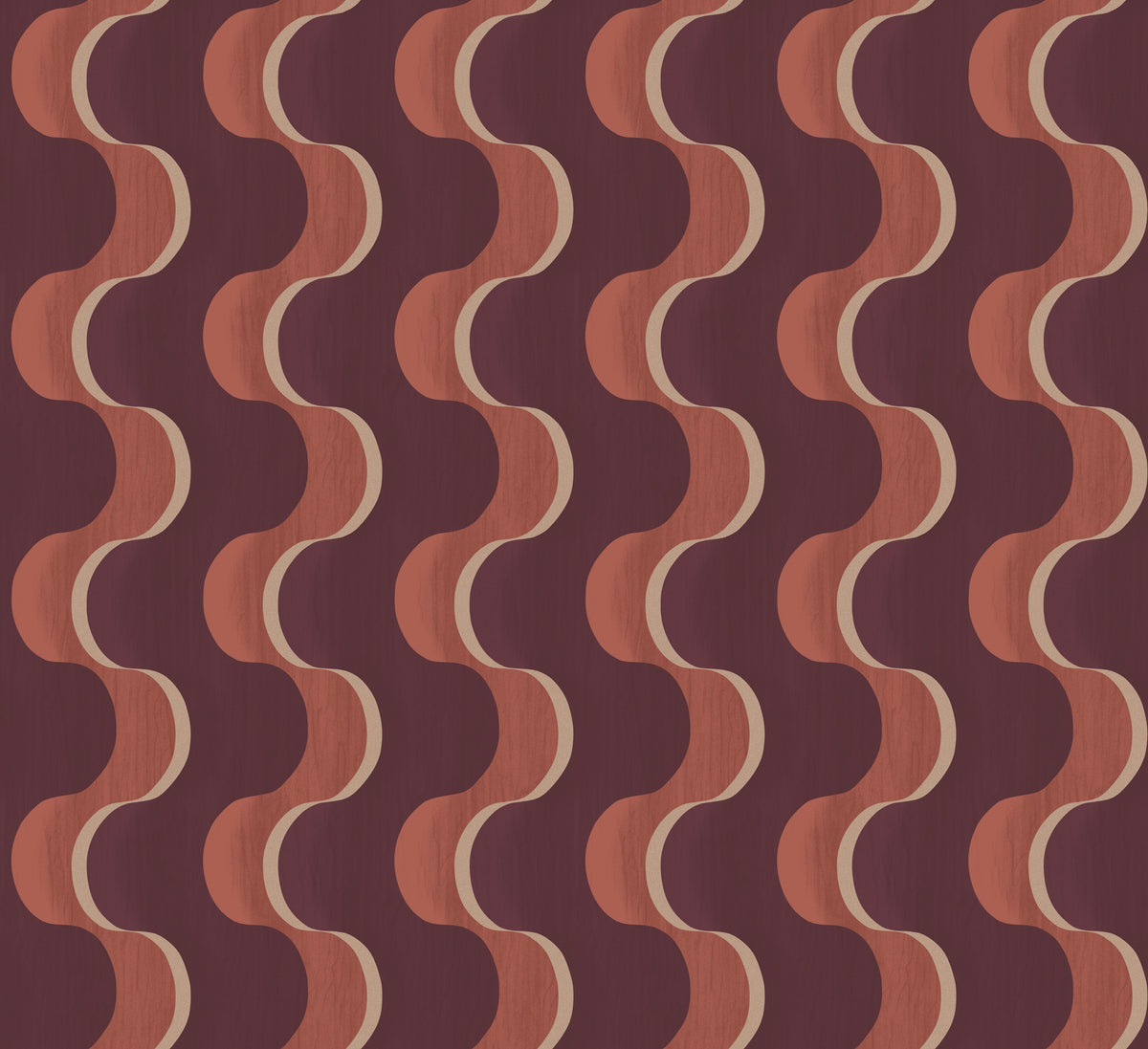Masureel behang Flow Russet