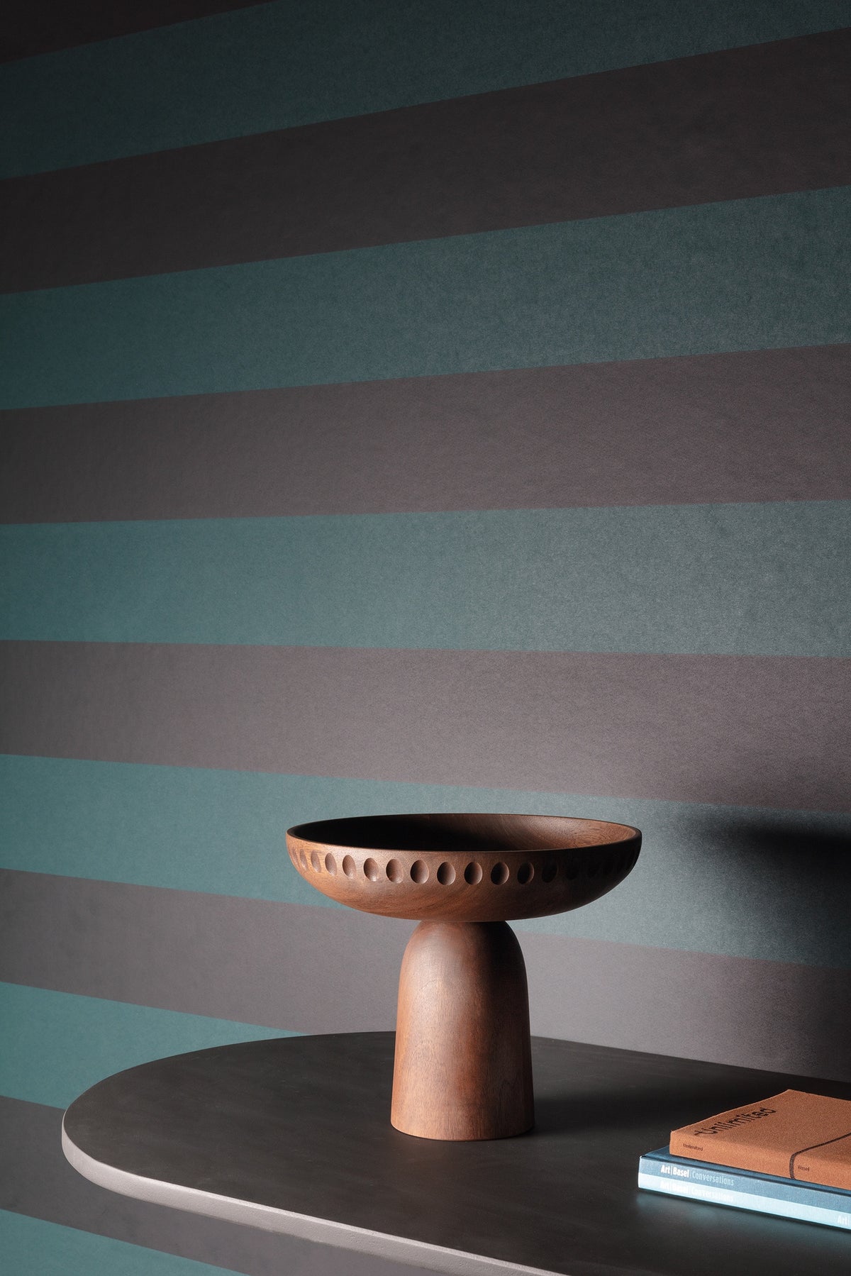 Masureel behang Brody Forest in interieur
