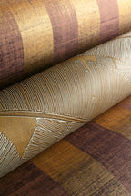 Masureel behang Patola Umber in interieur