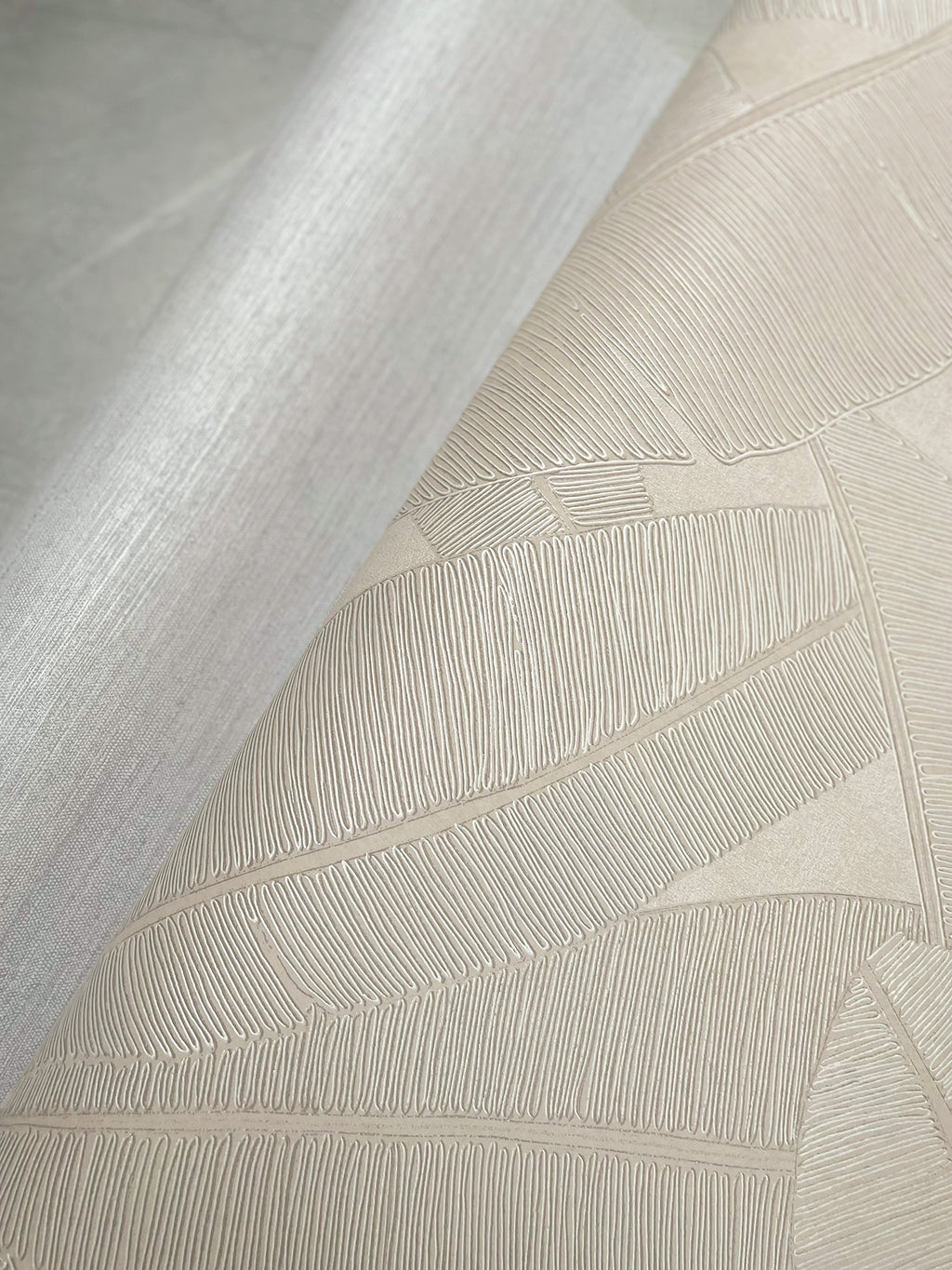 Masureel behang Banyan Ivory in interieur