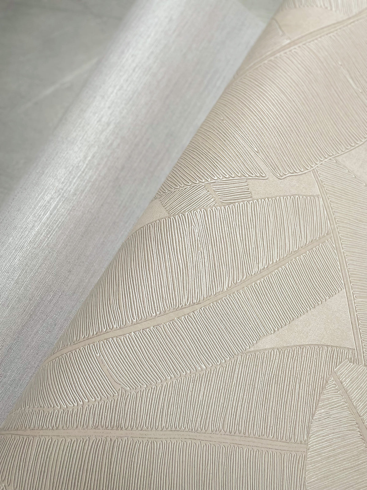 Masureel behang Banyan Ivory in interieur