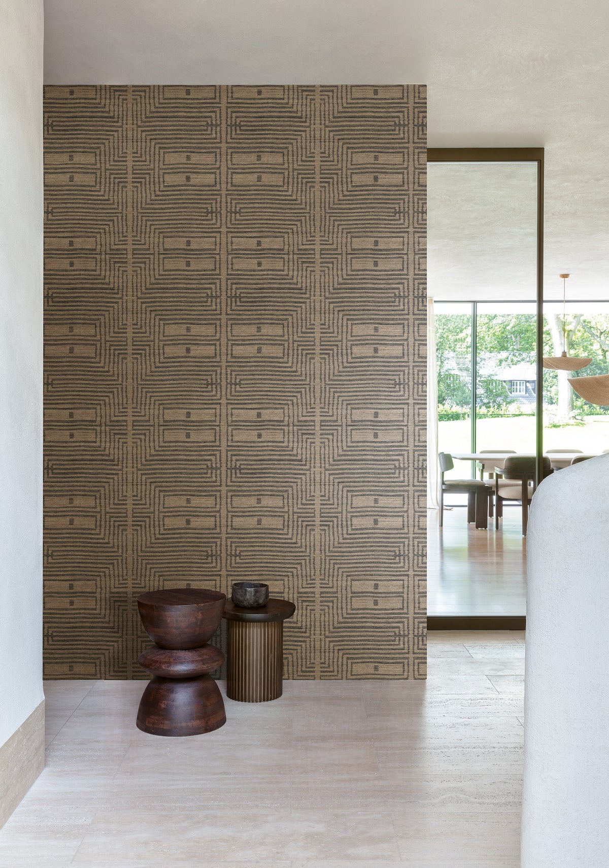 Masureel behang Serica Coffee in interieur