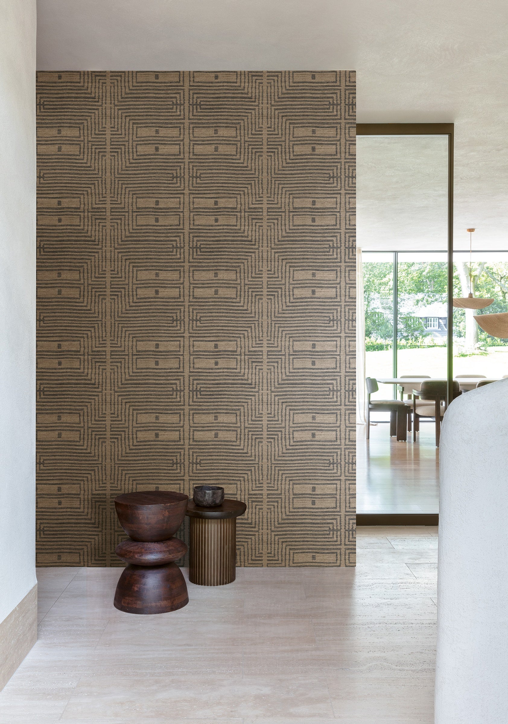 Masureel behang Serica Coffee in interieur