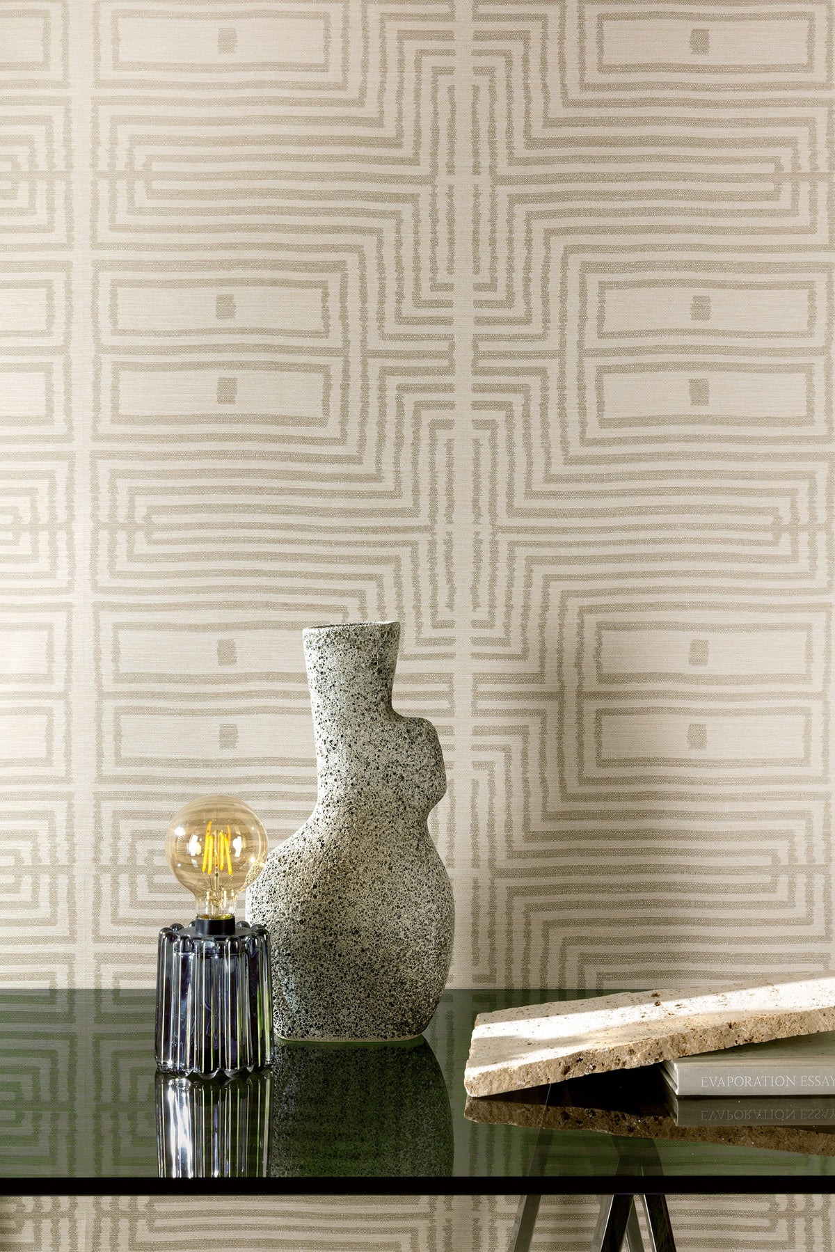 Masureel behang Serica Bean in interieur
